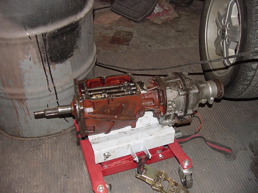 Engine on the stand